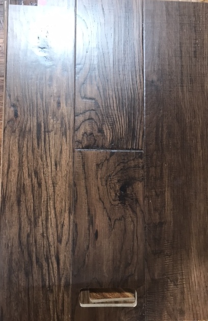 new wood floor sample
